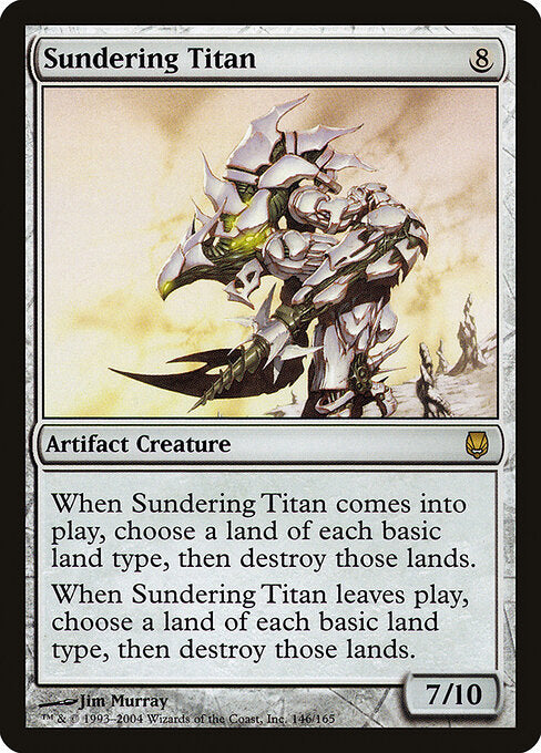 Trennender Titan DST-146 Rare Played Englisch