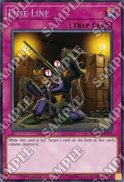 Fuse Line MP18-155 Secret Rare Light Played Englisch 1. Auflage