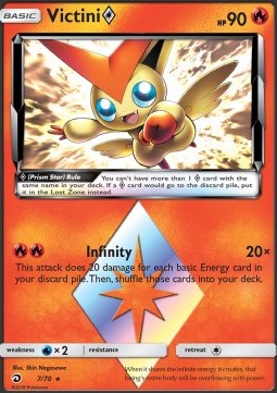 Victini ◇ DRM-7 Holo Rare Light Played Deutsch