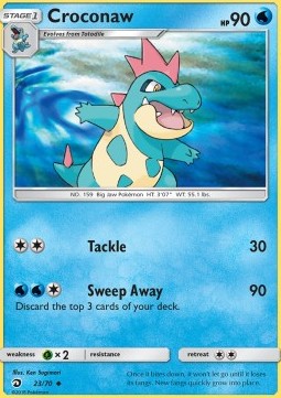 Tyracroc DRM-23 Uncommon Light Played Deutsch Reverse Holo
