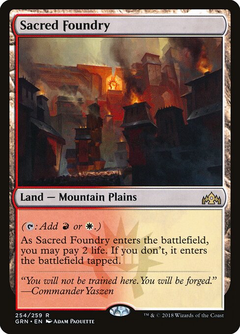 Sacred Foundry GRN-254 Rare Good Englisch Foil