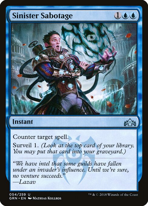 Fiese Sabotage GRN-54 Uncommon Good Englisch