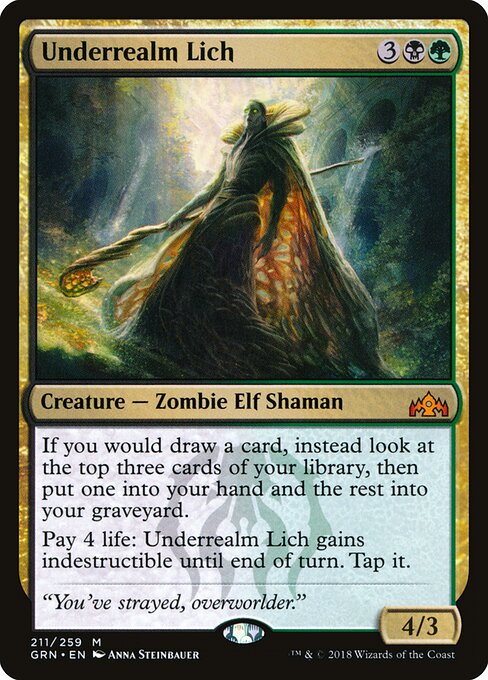 Unterreich-Lich GRN-211 Mythic Excellent Englisch