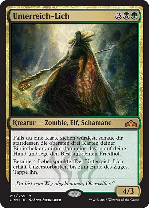 Unterreich-Lich GRN-211 Mythic Excellent Deutsch