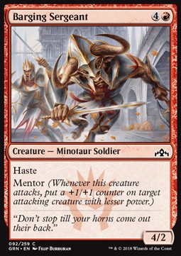 Brachialer Feldwebel GRN-92 Common Excellent Englisch Foil