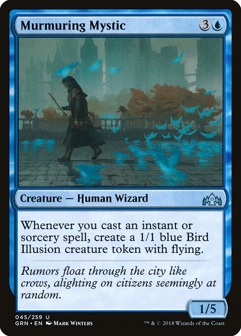 Murmelnder Mystiker GRN-45 Uncommon Near Mint Englisch