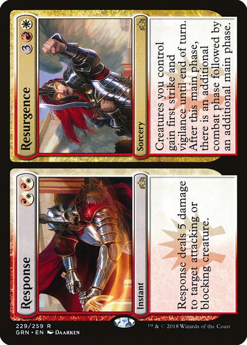 Response // Resurgence GRN-229 Rare Good Englisch