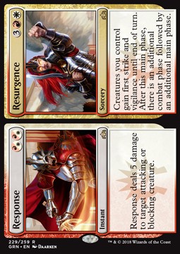 Response // Resurgence GRN-229 Rare Excellent Englisch