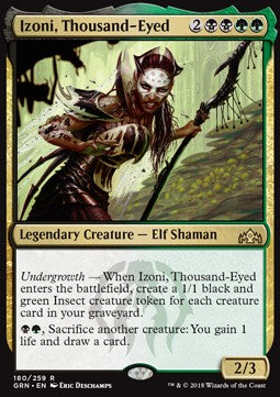 Izoni, Thousand-Eyed GRN-180 Rare Excellent Englisch