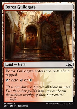 Boros-Gildeneingang (V.2) GRN-244 Common Excellent Englisch Foil