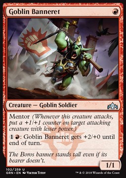 Goblin-Bannerträger GRN-102 Uncommon Excellent Englisch Foil