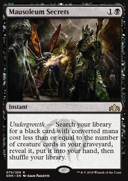 Mausoleum Secrets GRN-75 Rare Excellent Englisch