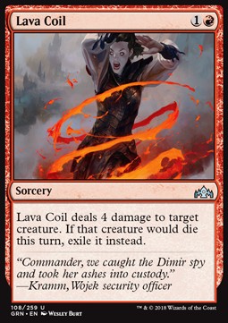 Lava Coil GRN-108 Uncommon Near Mint Englisch Foil