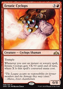 Unsteter Zyklop GRN-98 Rare Good Englisch Foil