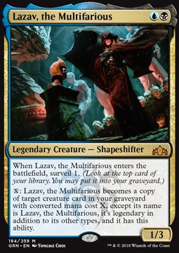 Lazav der Vielgestaltige GRN-184 Mythic Excellent Deutsch