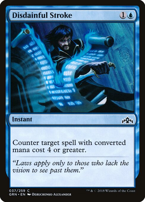 Disdainful Stroke GRN-37 Common Near Mint Englisch