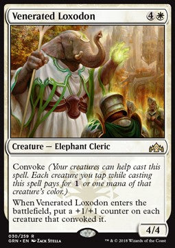 Venerated Loxodon GRN-30 Rare Excellent Englisch