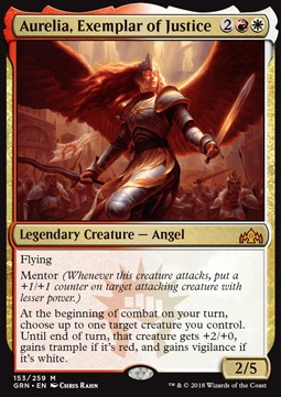 Aurelia, Verfechterin des Rechts GRN-153 Mythic Near Mint Deutsch