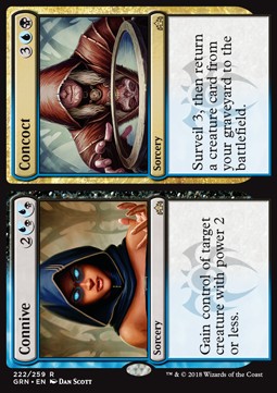 Connive // Concoct GRN-222 Rare Excellent Englisch