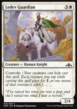 Ledev-Wächterin GRN-18 Common Excellent Englisch Foil