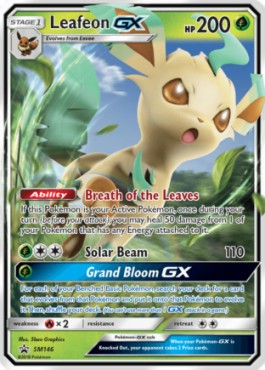 Leafeon GX SM-146 Promo Near Mint Französisch