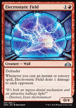 Electrostatic Field GRN-97 Uncommon Excellent Englisch