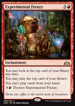 Experimental Frenzy GRN-99 Rare Good Englisch