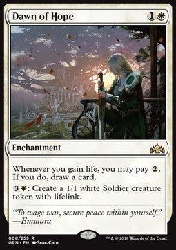 Dawn of Hope GRN-8 Rare Good Englisch