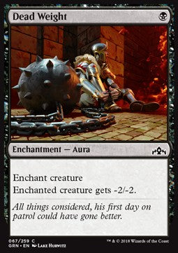 Totes Gewicht GRN-67 Common Excellent Englisch Foil