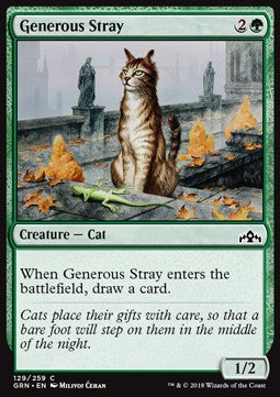 Spendabler Streuner GRN-129 Common Excellent Englisch Foil
