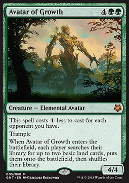Avatar of Growth GNT-5 Mythic Excellent Englisch