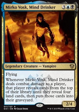 Mirko Vosk, Mind Drinker GK1-17 Rare Excellent Englisch