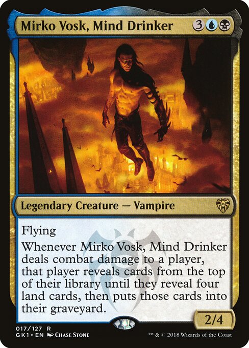 Mirko Vosk, Mind Drinker GK1-17 Rare Excellent Englisch