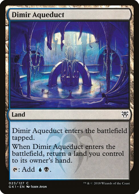 Dimir Aqueduct GK1-23 Common Excellent Englisch