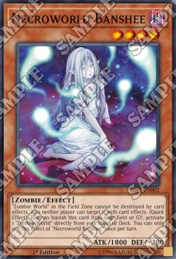 Nekrowelt-Banshee SR07-002 Super Rare Excellent Deutsch 1. Auflage