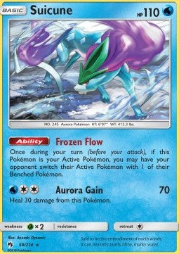 Suicune LOT-59 Holo Rare Excellent Deutsch