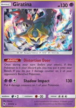 Giratina LOT-97 Holo Rare Excellent Deutsch Reverse Holo