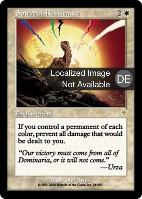 Widerstandsgeist INV-38 Rare Light Played Deutsch