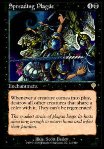 Spreading Plague INV-125 Rare Excellent Englisch Foil