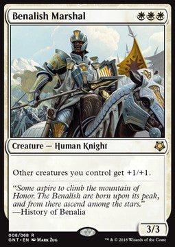 Benalish Marshal GNT-8 Rare Excellent Englisch