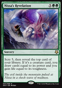 Nissa's Revelation GNT-47 Rare Excellent Englisch
