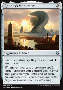 Rhonas's Monument GNT-56 Uncommon Excellent Englisch