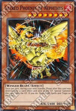 Sacred Phoenix of Nephthys HISU-012 Super Rare Excellent Englisch 1. Auflage