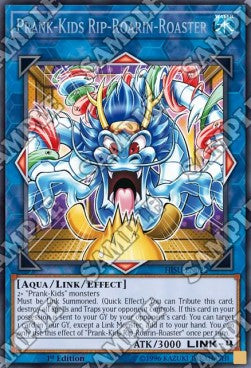 Prank-Kids Rip-Roarin-Roaster HISU-022 Secret Rare Excellent Englisch 1. Auflage