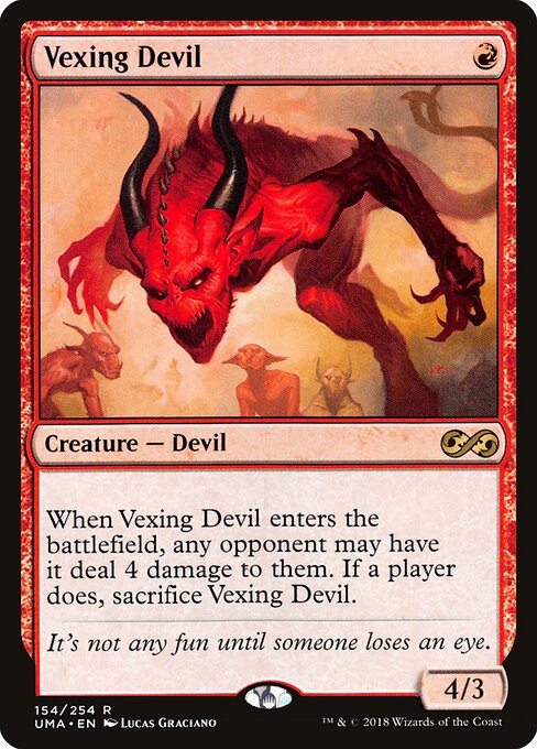 Vexing Devil UMA-154 Rare Near Mint Englisch