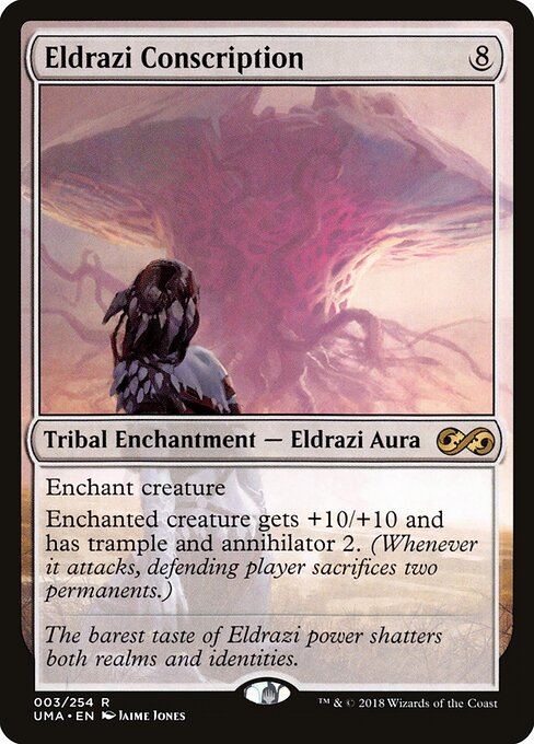 Eldrazi-Zwangsverpflichtung UMA-3 Rare Excellent Englisch
