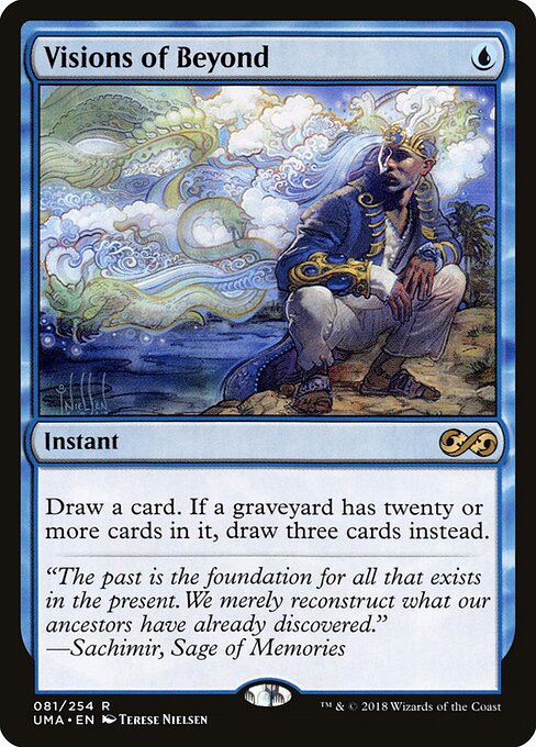 Visions of Beyond UMA-81 Rare Near Mint Englisch Foil