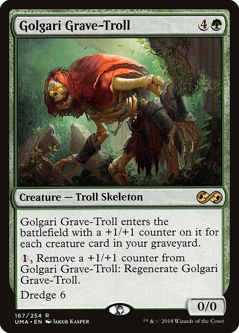 Golgari Grave-Troll UMA-167 Rare Excellent Englisch