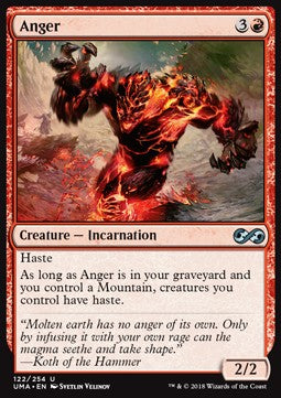 Anger UMA-122 Uncommon Near Mint Englisch