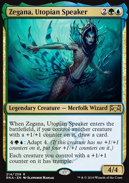 Zegana, Utopian Speaker RNA-214 Rare Excellent Englisch